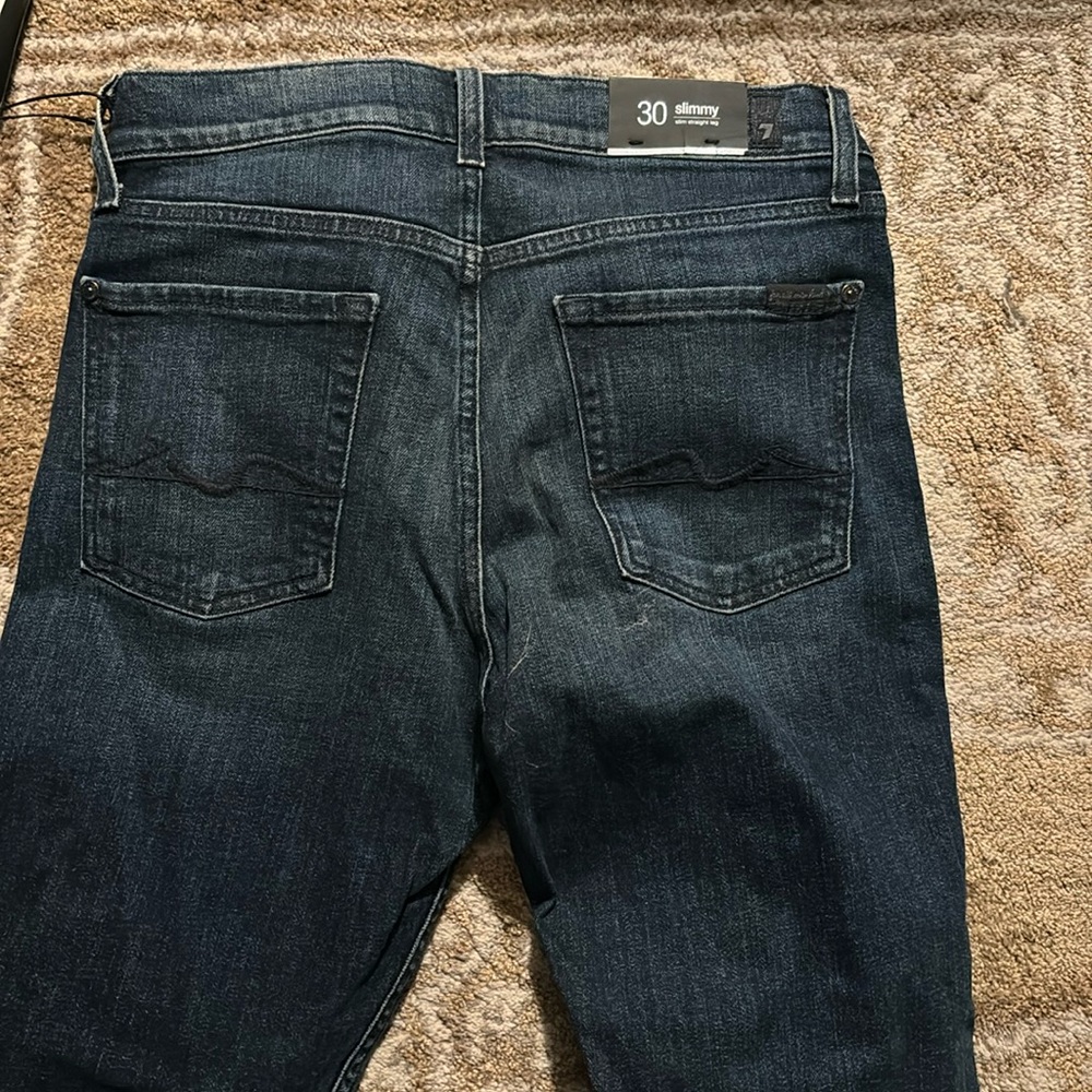 7 if ALL of Mankind slimmy straight leg  size 30